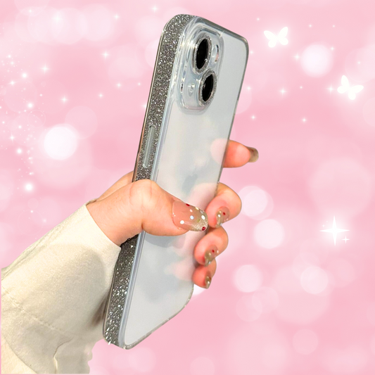 Glitter Bloom Cloud Case