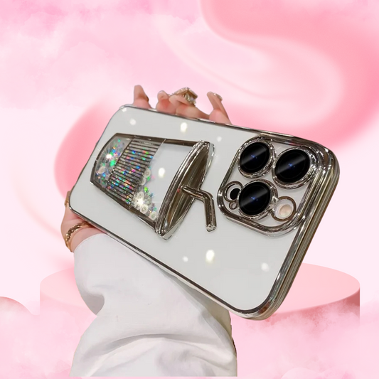 Glitter Cup Cloud Case