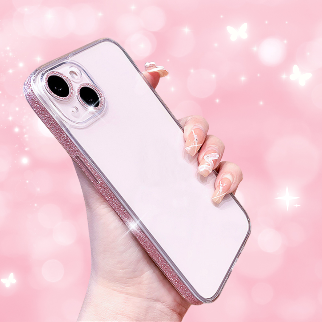 Glitter Bloom Cloud Case