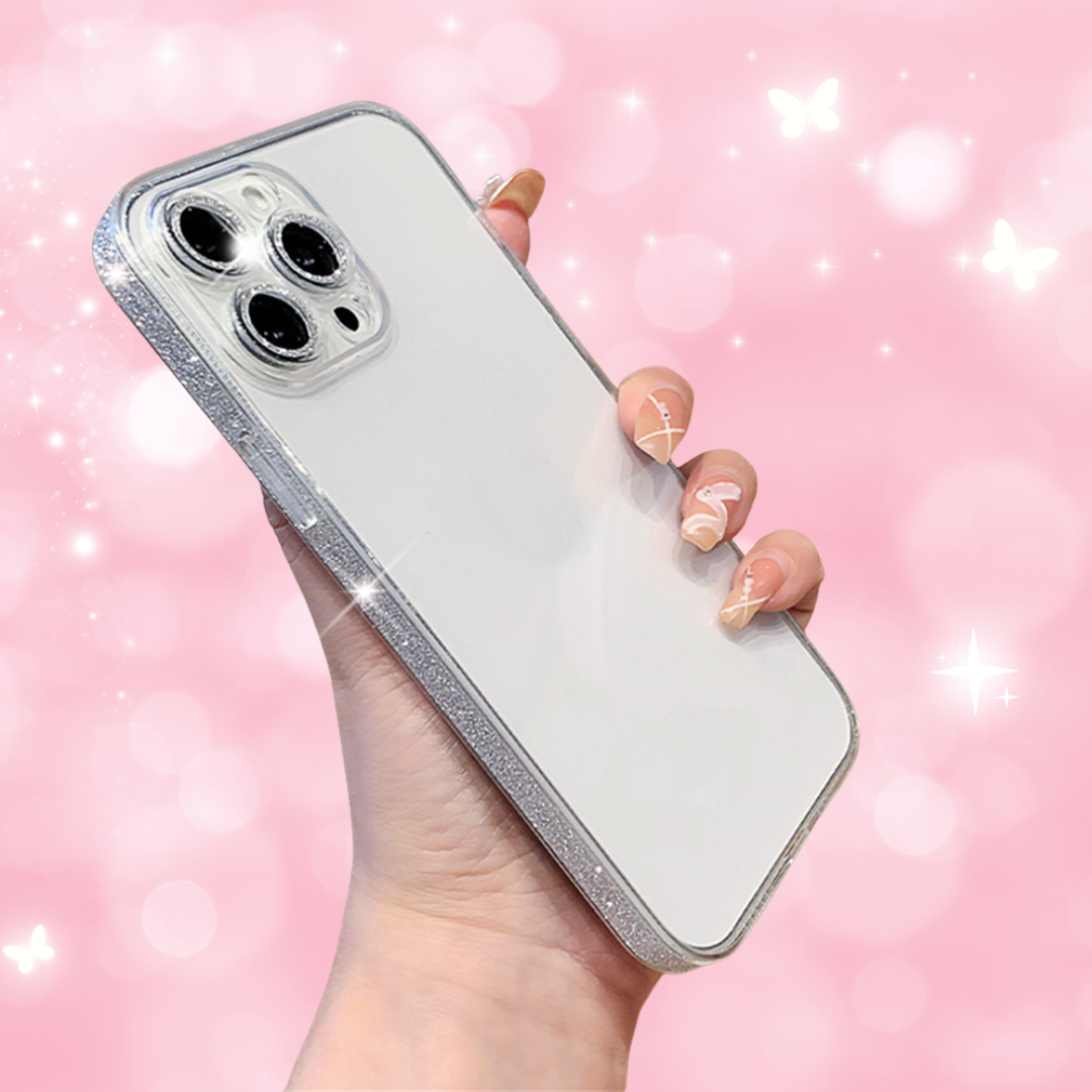 Glitter Bloom Cloud Case
