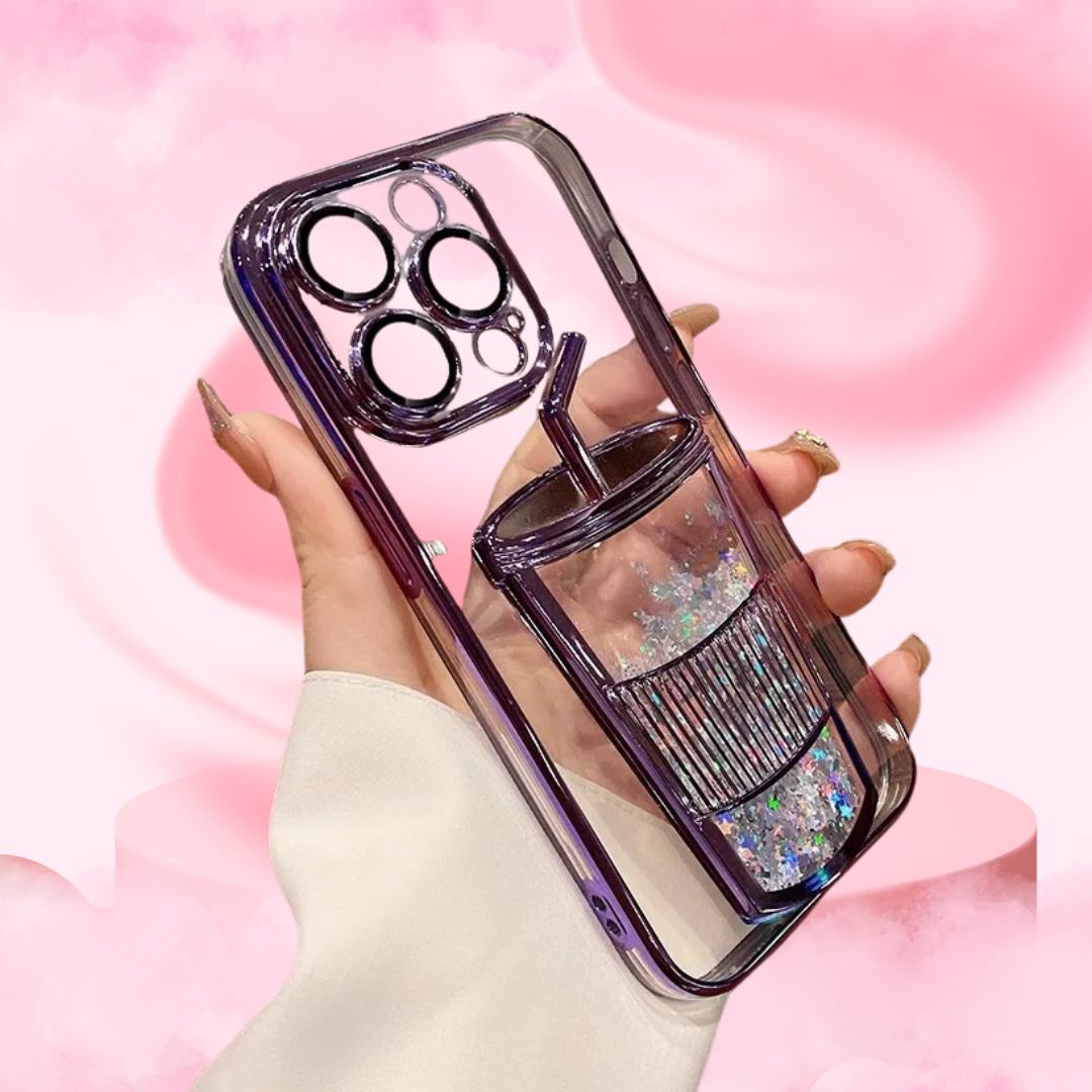 Glitter Cup Cloud Case