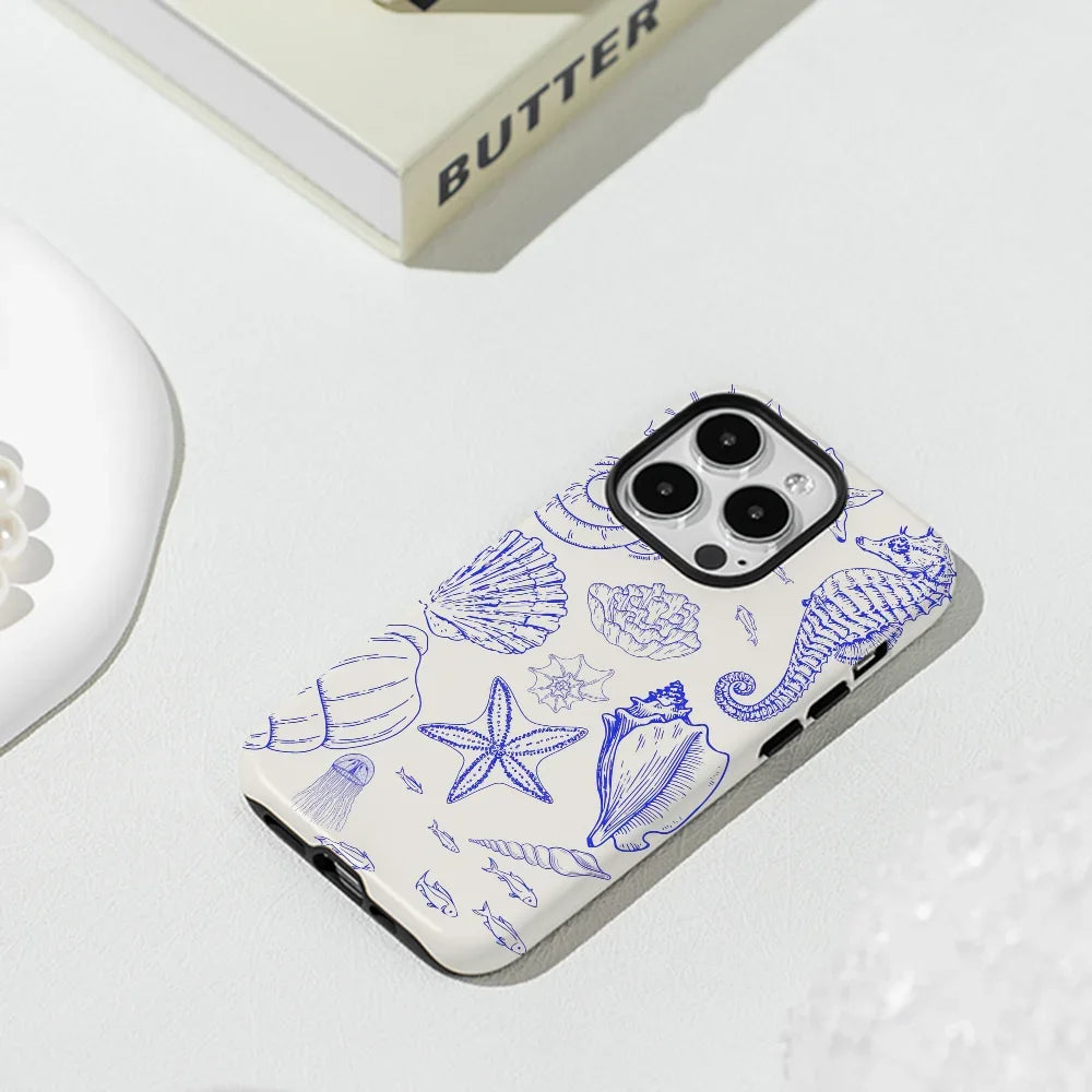 Seashell Cloud Case